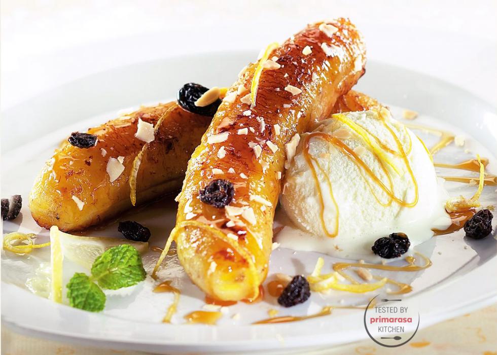 Resep Pisang Saus Karamel